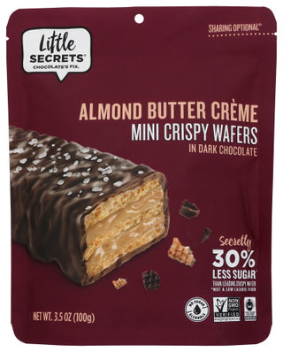 Little Secrets Llc Wafer Drk Choc Almnd Btr