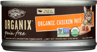 Castor & Pollux Cat Fd Can Org Chkn Pate