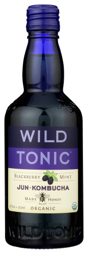 Wild Tonic Kombucha Blckbrry Mnt Or