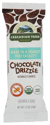 Cascadian Farm Bar Choclate Drizzle 5ct