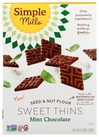 Simple Mills Sweet Thins Chocolate Mnt