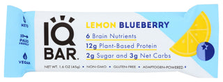 Iq Bar Bar Lemon Blueberry