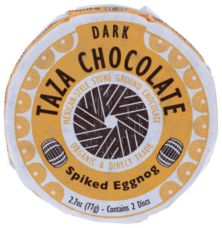 Taza Chocolate Choc Disc Eggnog