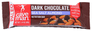 Caveman Foods Bar Drk Choc Sea Salt