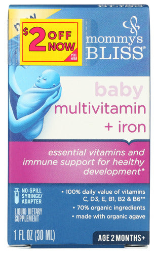Mommys Bliss Baby Multivitamin Iron