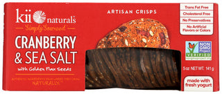 The Crisp Bakery Crisps Cranbry Ssalt Flax