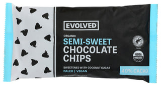 Evolved Chocolate Chocolate Chips 40 Sm Swt