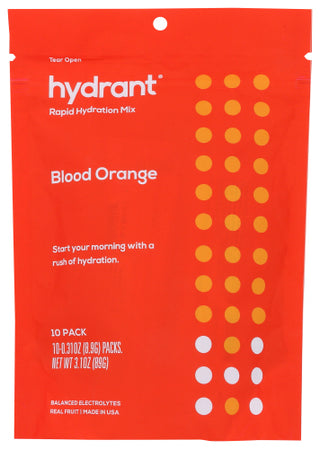 Hydrant Hydration Blood Orng 10pk
