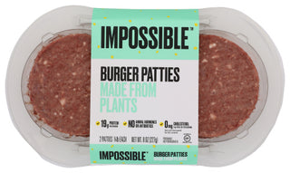 Impossible Foods Burger Patties Impossible