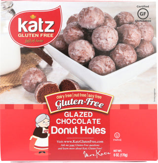 Katz Donut Holes Choc Glzd Gf
