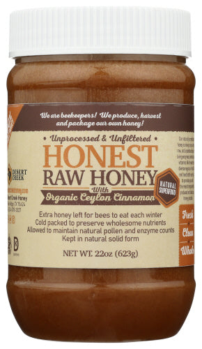Desert Creek Honey Llc Honey Hnst Rw Ceylon Cinn