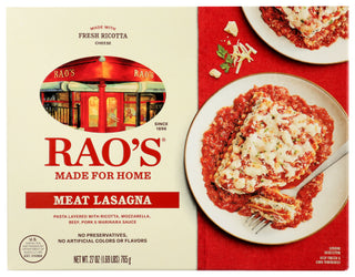 Raos Entree Meat Lasagna