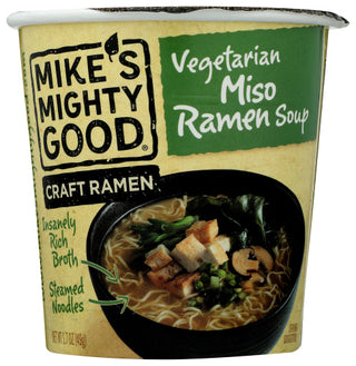 Mikes Mighty Good Soup Miso Ramen Vegetarn