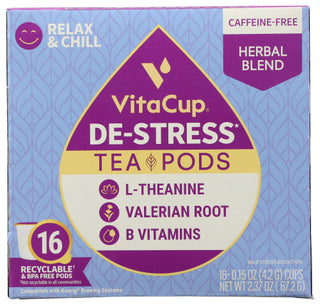 Vitacup Tea Pods De Stress