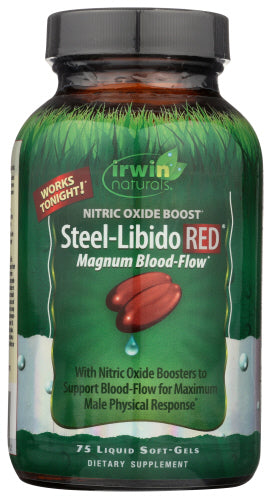 Irwin Naturals Libido Steel Red