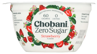 Chobani Yogurt Strwbry Zero Sug