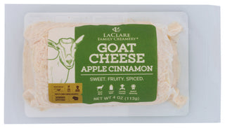 Laclare Farms Cheese Goat Apple Cinnamn