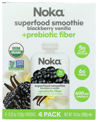 Noka Smoothie Blkbrry Van 4pc