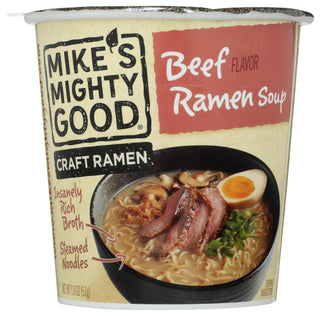 Mikes Mighty Good Soup Beef Ramen