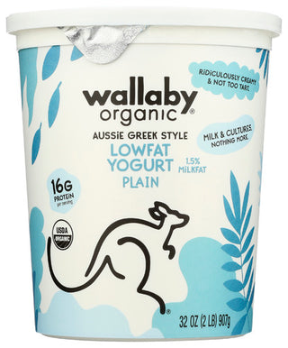 Wallaby Yogurt Greek Plain