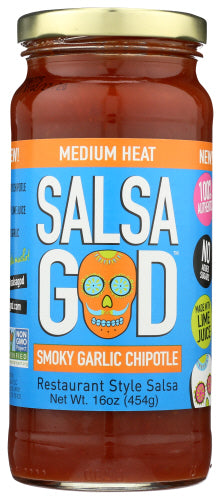 Salsa God Salsa Smoky Garlic Chipot