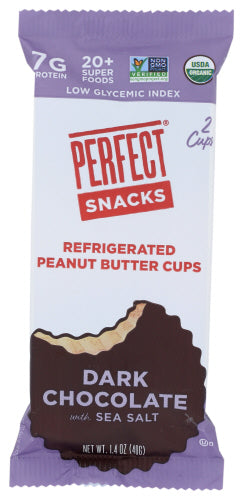 Perfect Foods Cups Drk Choc Sea Salt
