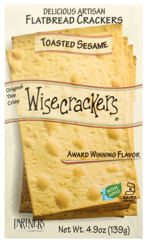 Wisecrackers Cracker Fltbread Sesame