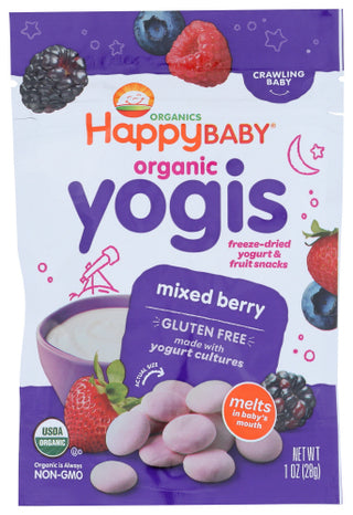 Happy Baby Snack Yogurt Mxd Brry Org