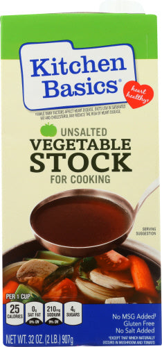Kitchen Basics Stock Vegetable Unsltd Gf