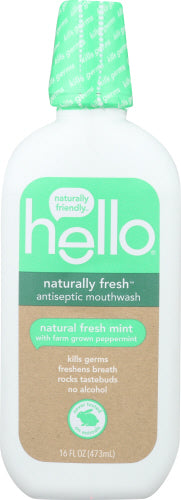 Hello Mouthwash Natrlly Frshmnt