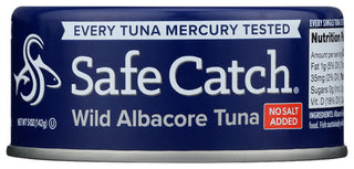 Safecatch Tuna Wild Albacore No Slt