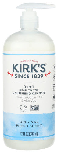 Kirks Wash 3 In 1 Fresh Scent