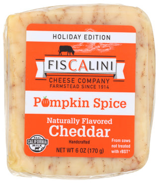 Fiscalini Cheese Cheddar Pumpkn Spc