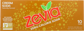 Zevia Soda Cream 10pk