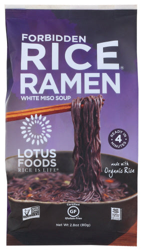 Lotus Foods Rice Ramen Miso Forbi