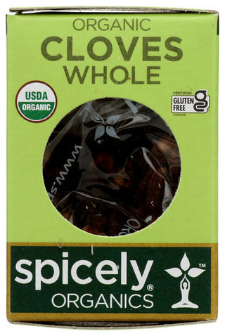 Spicely Organics Spice Cloves Whole Box