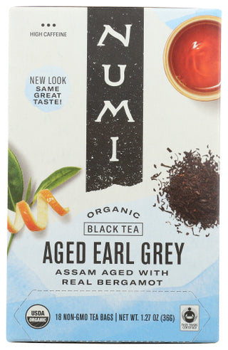 Numi Teas Tea Blck Earl Grey Bergamot Assam