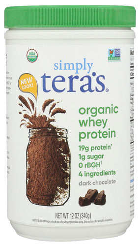 Simply Teras Whey Dark Choc Org Frtrd