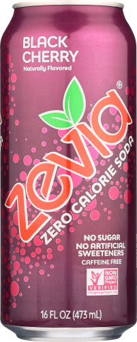 Zevia Soda Blk Chry