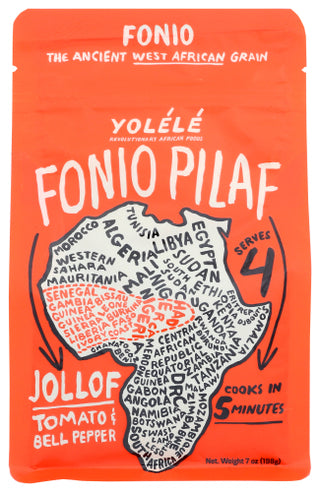 Yolele Fonio Pilaf Jollof