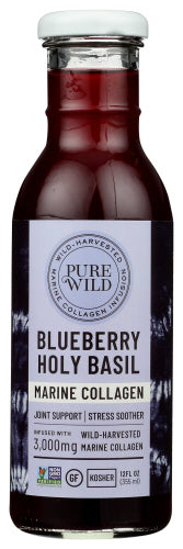 Purewild Co Drink Collagen Blbrry Hol