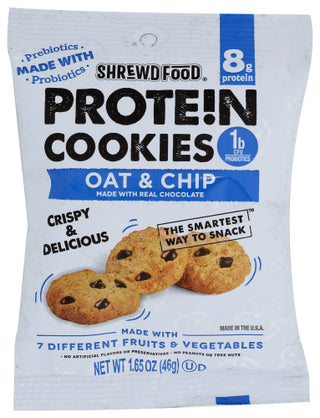 Shrewd Food Cookie Prtn Oat Choc Chip