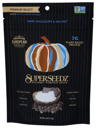 Super Seedz Seeds Pumpkin Dk Chocolat