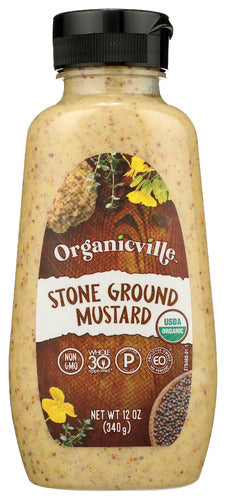 Organicville Mustard Stone Grnd Org