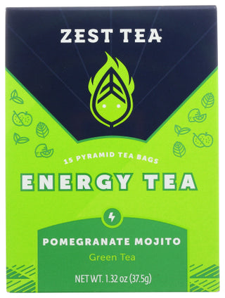 Zest Tea Tea Grn Pmgrnte Mjito