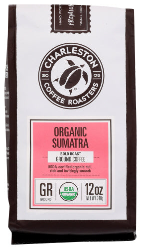 Charleston Coffee Roasters Coffee Grnd Sumatra Org