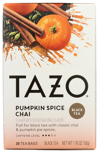 Tazo Tea Bag Iced Pumpkn Chai
