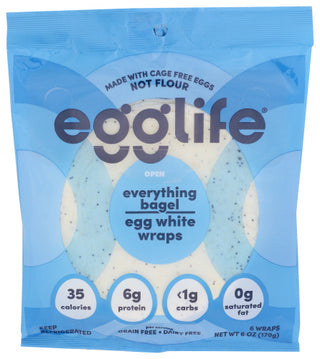 Egglife Wrap Egg White Evry Bage