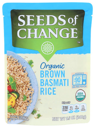 Seeds Of Change Rice Basmati Brown