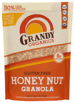 Grandy Oats Granola Honey Nut Org